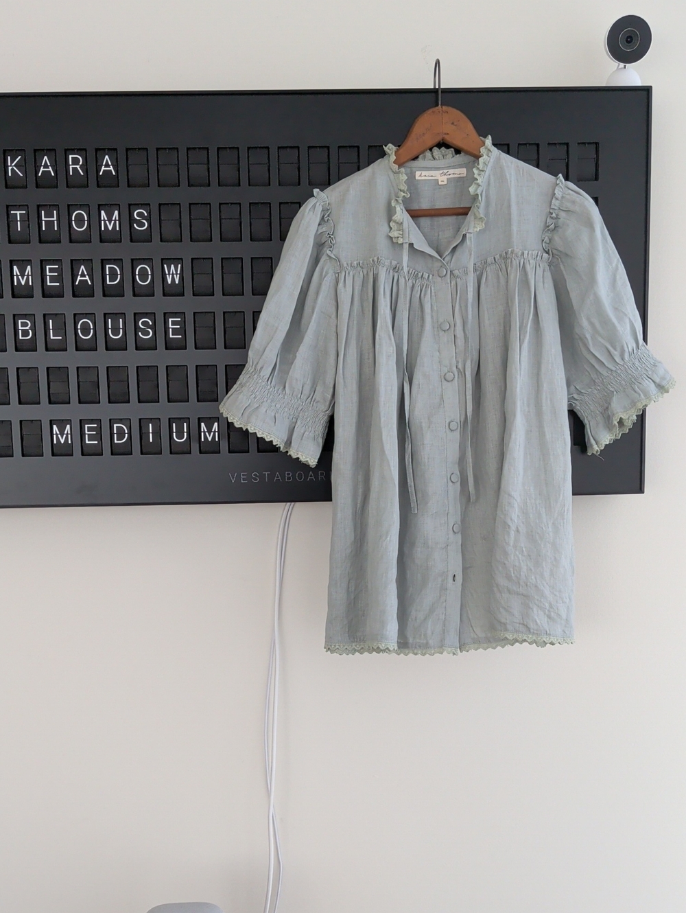 Kara Thom Meadow Blouse- Medium